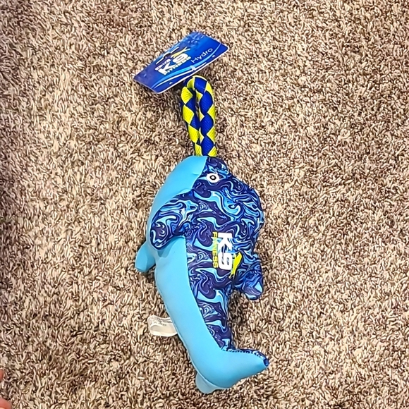 Zeus K9 Fitness Hydro Dolphin Heavy Duty Dog Toy - Picture 3 of 3